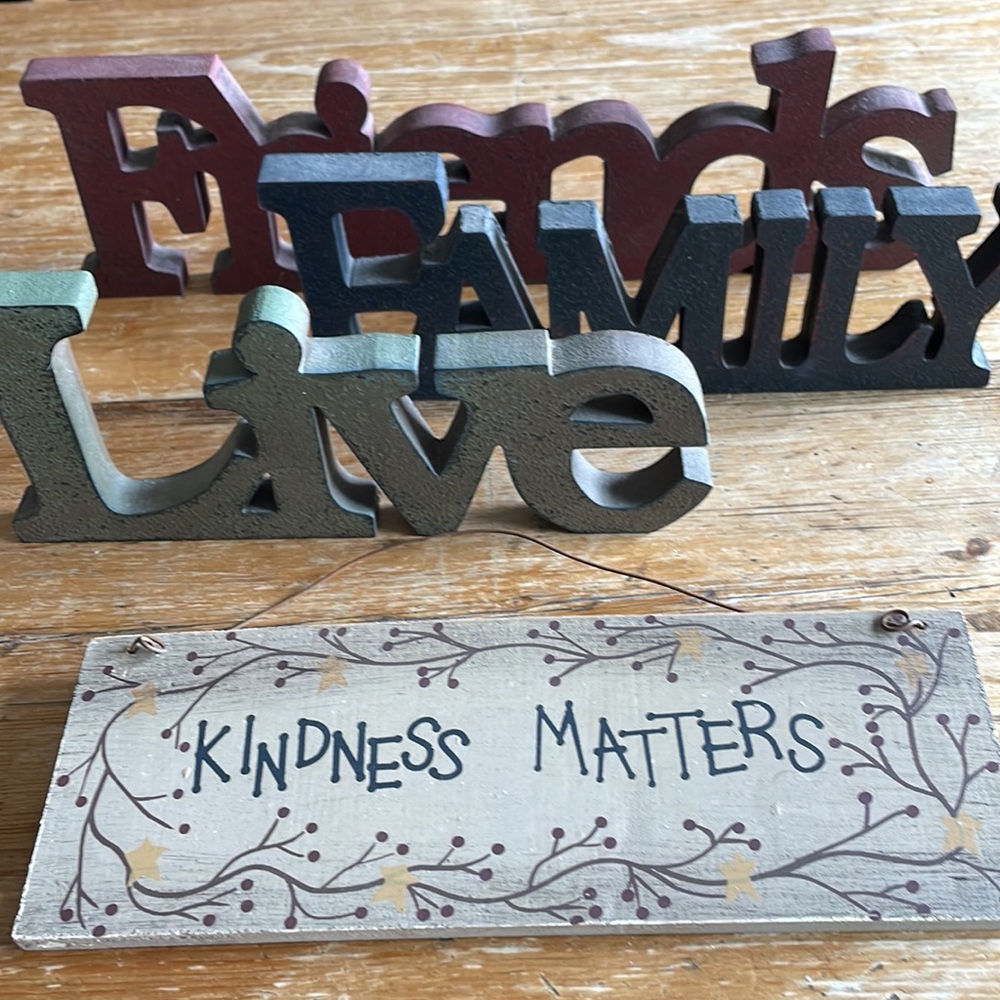 Wooden Signs - Picture 2 of 2